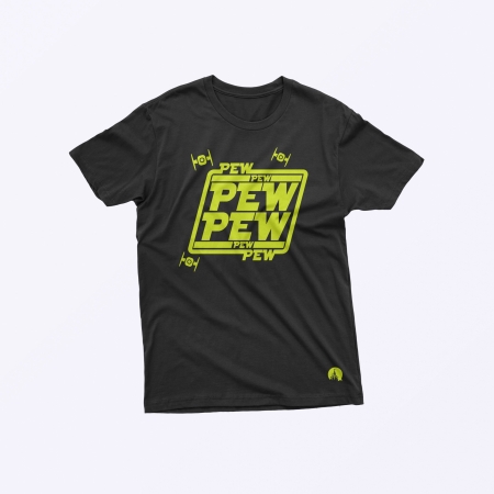 Pew Pew Star Wars que brilha no escuro